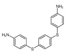 4,4'-(1,4-亚苯基二(硫))二苯胺结构式