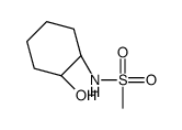 N-[(1R,2S)-2-hydroxycyclohexyl]methanesulfonamide结构式