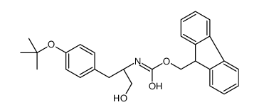 Fmoc-O-tert-butyl-L-tyrosinol Structure