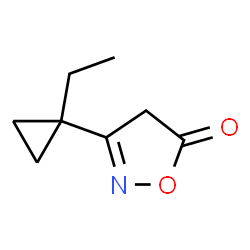 5(4H)-Isoxazolone,3-(1-ethylcyclopropyl)-(9CI) structure