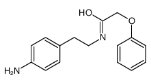 N-[2-(4-aminophenyl)ethyl]-2-phenoxyacetamide Structure