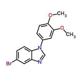 5-Bromo-1-(3,4-dimethoxyphenyl)-1H-benzimidazole图片