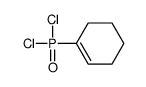 1-dichlorophosphorylcyclohexene Structure