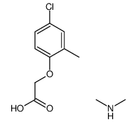 dimethylammonium 4-chloro-o-tolyloxyacetate structure