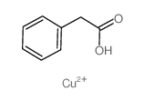 copper,2-phenylacetic acid结构式