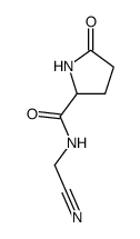 2-Pyrrolidinecarboxamide,N-(cyanomethyl)-5-oxo-(8CI,9CI)结构式