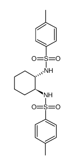 (1s,2s)-(-)-n,n-di-p-tosyl-1,2-cyclohexanediamine Structure