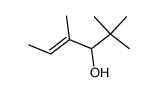 (E)-2,2-dimethyl-4-methyl-4-hexen-3-ol Structure