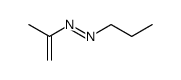 Isopropenyl-propyl-diazene结构式