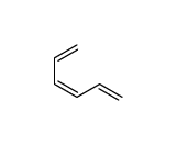(3Z)-hexa-1,3,5-triene结构式