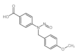 Benzoic acid,4-[[(4-methoxyphenyl)methyl]nitrosoamino]- picture