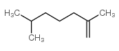 2,6-Dimethyl-1-heptene Structure