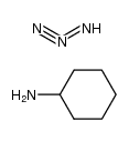Cyclohexylammonium azide结构式