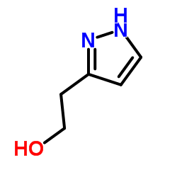 2-(1H-吡唑-3-基)乙-1-醇结构式