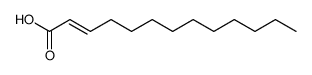 (E)-2-tridecenoic acid结构式