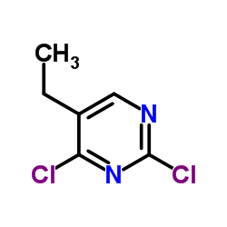 2,4-二氯-5-乙基嘧啶结构式