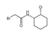 2-bromo-N-((1S,2R)-2-chlorocyclohexyl)acetamide结构式