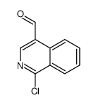 1-Chloroisoquinoline-4-carboxaldehyde结构式