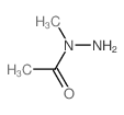 Acetic acid, 1-methylhydrazide图片