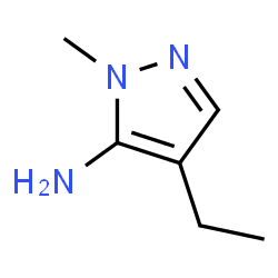 1H-Pyrazol-5-amine,4-ethyl-1-methyl-(9CI) structure