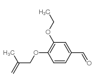 Benzaldehyde, 3-ethoxy-4-[(2-methyl-2-propenyl)oxy]- (9CI) picture