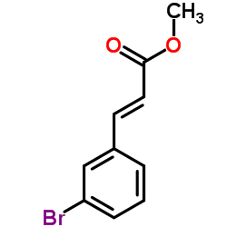 Methyl 3-bromo-cinnamate structure
