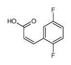 2,5-difluorocinnamicacid结构式