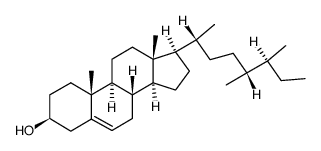 (24R,25S)-25-Ethyl-27-norergost-5-en-3β-ol Structure