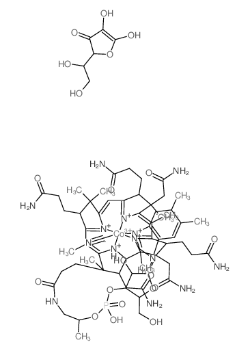 VITAMINE B12, ASCORBATE结构式