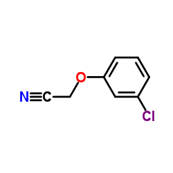 3-CHLOROPHENOXYACETONITRILE Structure