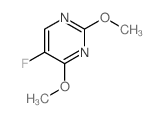5-氟-2,4-二甲氧基嘧啶结构式