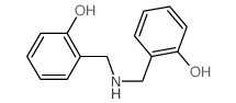 2-(((2-hydroxybenzyl)amino)methyl)phenol structure