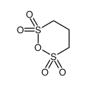 1,2,6-oxadithiane 2,2,6,6-tetraoxide Structure
