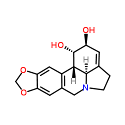 (-)-Lycorine structure