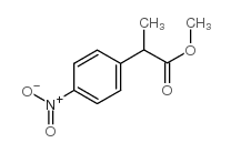 Methyl 2-(4-nitrophenyl)propanoate structure