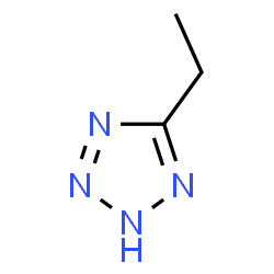 5-ETHYL-1H-1,2,3,4-TETRAZOLE结构式