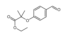 ethyl 2-(4-formylphenoxy)-2-methylpropanoate Structure