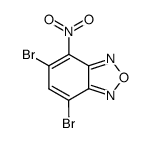 5,7-Dibromo-4-nitrobenzofurazane Structure