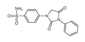 4-(2,4-dioxo-3-phenylimidazolidin-1-yl)benzenesulfonamide Structure