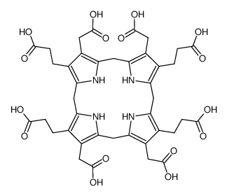 5,10,15,20,22,24-Hexahydrouroporphyrin II结构式