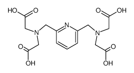 2,6-bis(aminomethyl)pyridinetetraacetate Structure