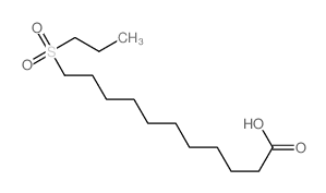 Undecanoic acid,11-(propylsulfonyl)- picture