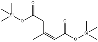 (Z)-3-Methyl-2-pentenedioic acid bis(trimethylsilyl) ester结构式