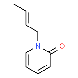 2(1H)-Pyridinone,1-(2E)-2-butenyl-(9CI) structure