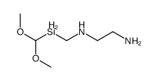 N'-(dimethoxymethylsilylmethyl)ethane-1,2-diamine结构式