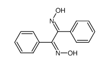 (1E,2Z)-1,2-Diphenyl-1,2-ethanedione dioxime结构式