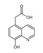 5-Quinolineaceticacid,8-hydroxy-(9CI) picture
