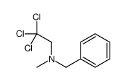 N-benzyl-2,2,2-trichloro-N-methylethanamine Structure