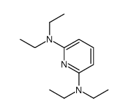 2-N,2-N,6-N,6-N-tetraethylpyridine-2,6-diamine结构式