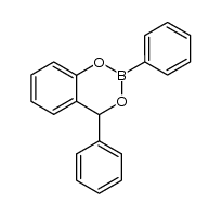 2,4-diphenyl-1,3,2-benzodioxaborin Structure
